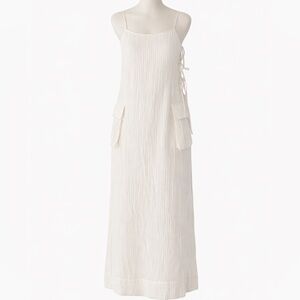 Find Me Now Amar Midi Dress in Bone